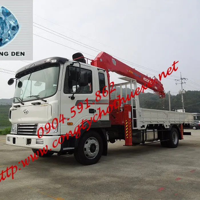 Dịch vụ cho thuê xe cẩu tự hành 8 tấn