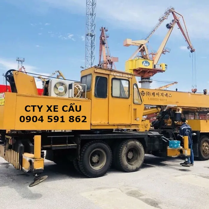 Dịch vụ cho thuê xe cẩu vận chuyển Bình Dương