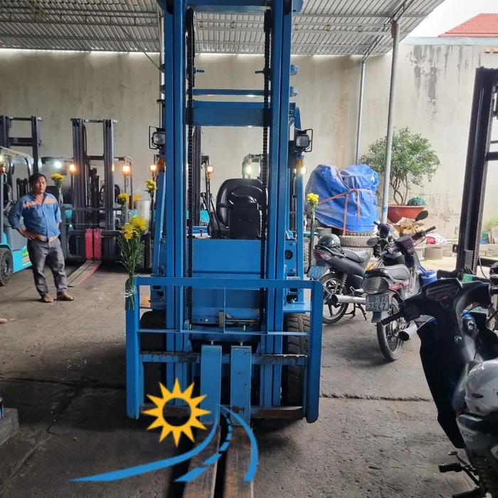 Cho thuê xe nâng điện Bình Dương Giá rẻ