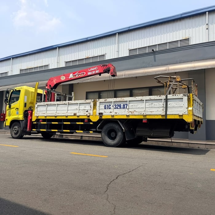 Dịch Vụ Xe Cẩu Khu Công Nghiệp Đồng An Bình Dương