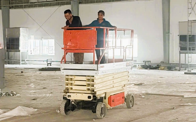 Dịch vụ cho thuê xe nâng người Mỹ Phước – Vận Tải Đức Quốc Thiện