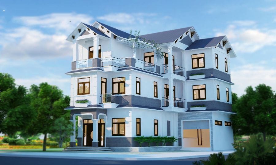 Biệt thự sân vườn thiết kế gần gũi với thiên nhiên Biệt thự sân vườn thiết kế gần gũi với thiên nhiên