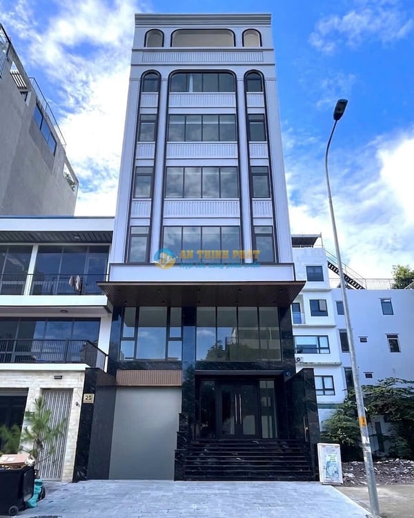 Cho thuê Building Quận 2 | KDC Huy Hoàng Thạnh Mỹ Lợi | Hầm 7 Lầu