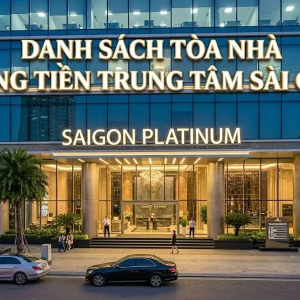 Danh Sách Tòa Nhà văn phòng trung tâm Sài Gòn - Pháp lý sạch, dòng tiền cao 2026