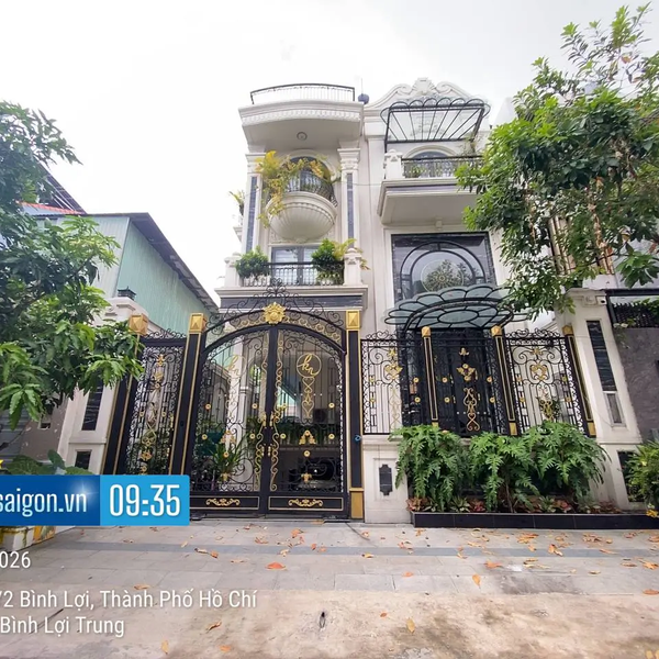 Bán Biệt Thự Đẹp 95/2/5 Bình Lợi, Phường 13, Quận Bình Thạnh, TP.HCM