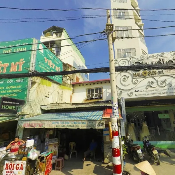 Bán nhà 443 Nơ Trang Long , Phường 13 , Quận Bình Thạnh , TPHCM