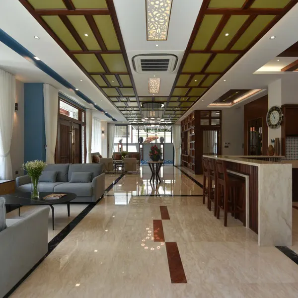 Bán Biệt thự Nam Thông Phú Mỹ Hưng có lối kiến trúc tuyệt đẹp có cả hồ bơi và khuôn viên sân vườn rộng