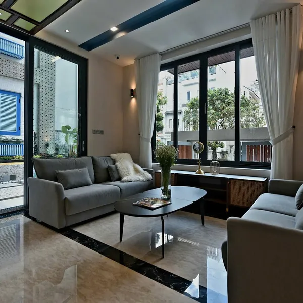 Bán Biệt thự Nam Thông Phú Mỹ Hưng có lối kiến trúc tuyệt đẹp có cả hồ bơi và khuôn viên sân vườn rộng