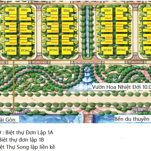 Biệt thự Vic 60 vinhomes bason quận 1 đẳng cấp view ôm trọn công viên 10.000m2 trực diện sông sài gòn 