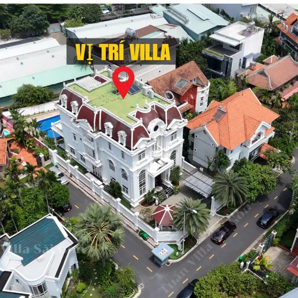 Dinh thự thảo điền Quận 2 khu Compound An Ninh góc 2 mặt tiền đẳng cấp khu Villa Thảo Điền