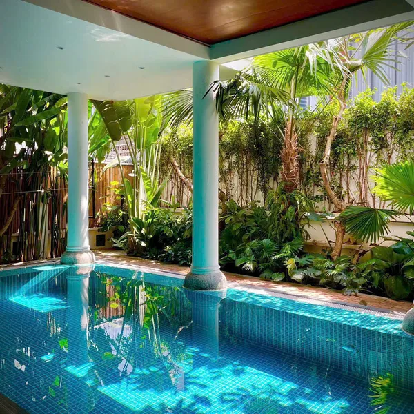 Bán Biệt Thự 153 Nguyễn Văn Hưởng, Thảo Điền Quận 2 có hồ bơi khu compound Thảo Điền 2