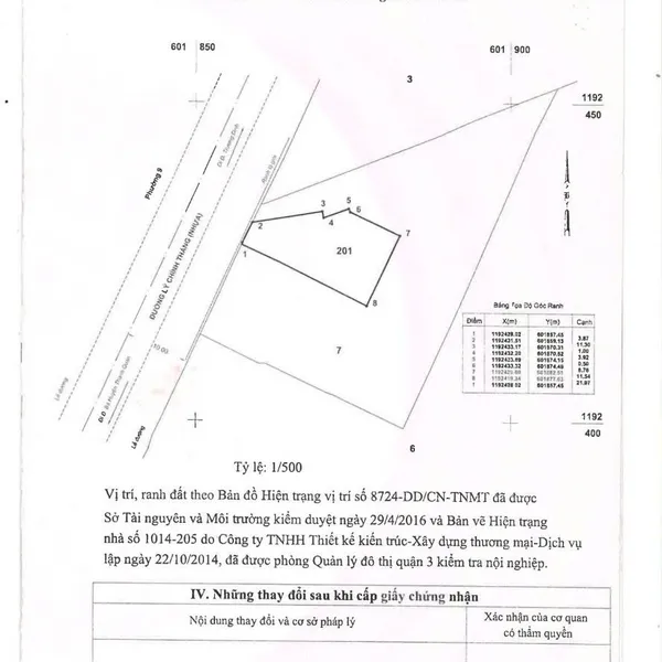 Bán nhà 193 Lý Chính Thắng, Phường Võ Thị Sáu , Quận 3 , Hồ Chí Minh