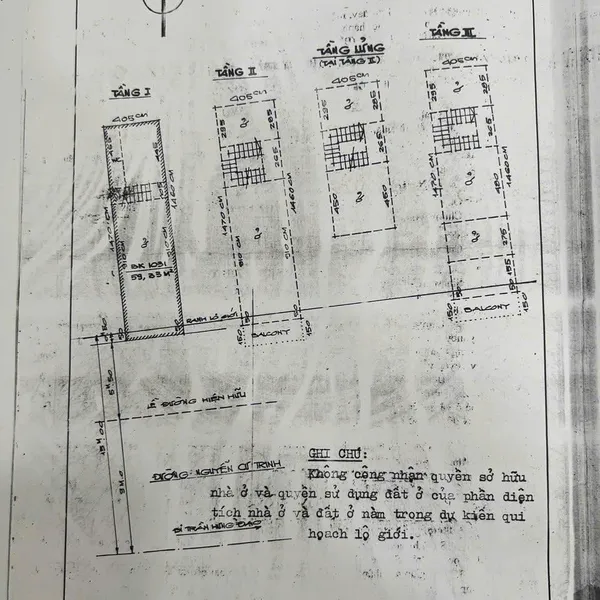 Bán nhà 46 Nguyễn Cư Trinh, Phường Bến Thành, Quận 1, TPHCM