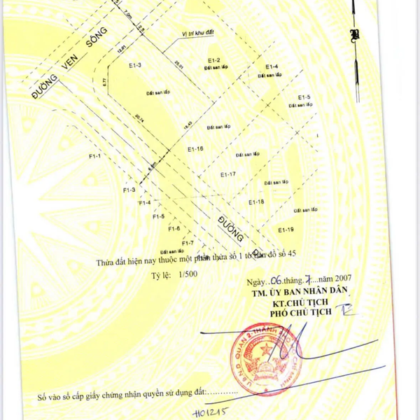 Bán Nhà Góc 2 Mặt Tiền Lê Hữu Kiều, Phường Bình Trưng, Quận 2 - View Trực Diện Sông