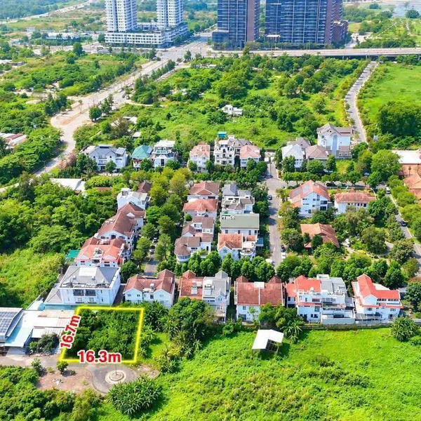 Bán Đất Biệt Thự đường Trần Bạch Đằng, Khu đô thị mới Thủ Thiêm, Quận 2, TP.HCM