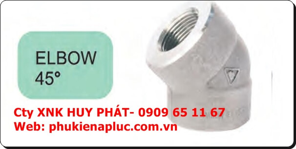 CO LƠI REN (NPT) ÁP LỰC INOX304 CO LƠI REN (NPT) ÁP LỰC INOX304