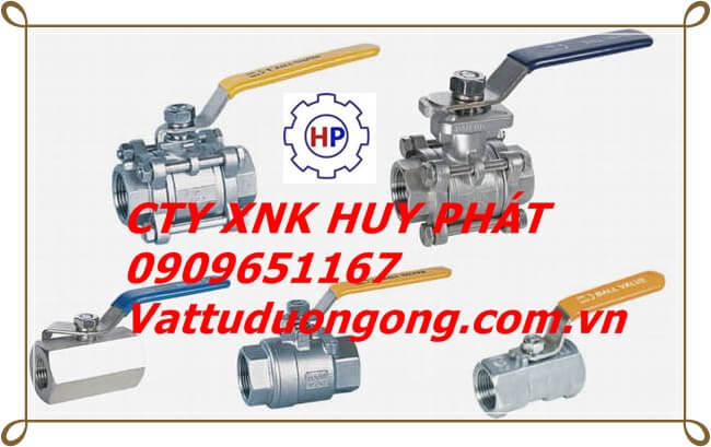 Bảng giá van bi ren inox 201 Bảng giá van bi ren inox 201