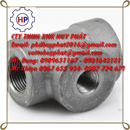 TÊ GIẢM REN (NPT) ÁP LỰC THÉP A105 TÊ GIẢM REN (NPT) ÁP LỰC THÉP A105