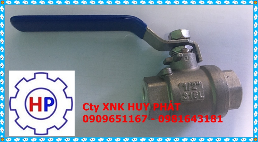 Bảng giá van bi ren inox 316 Bảng giá van bi ren inox 316