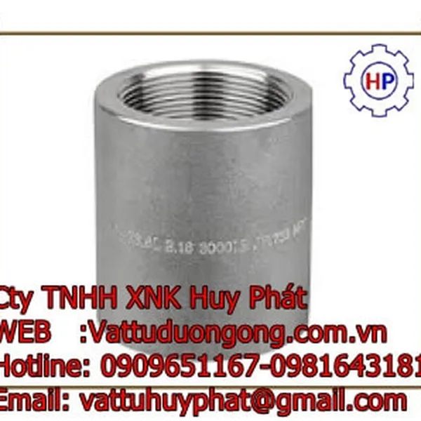 Măng xong ren NPT inox304|
