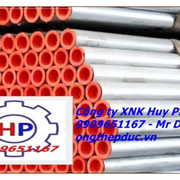 Ống thép đúc mạ kẽm nhúng nóng SCH80 Phi 21 27 34