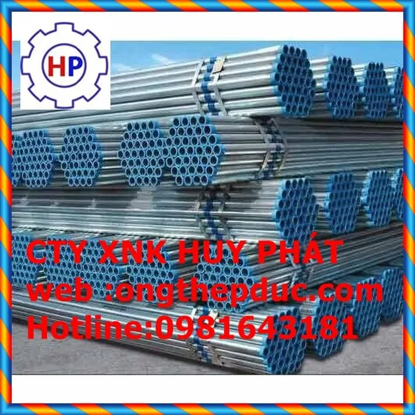 Ống thép đúc mạ kẽm nhúng nóng SCH80 Phi 42 42 60