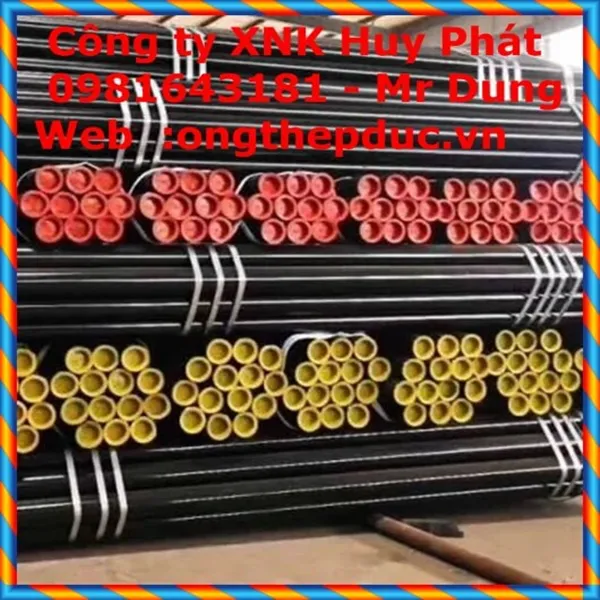 Ống thép đúc SCH80 phi 42 x 4.8mm