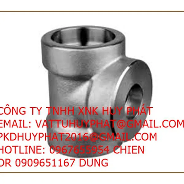 TÊ GIẢM HÀN ÁP LỰC INOX 304