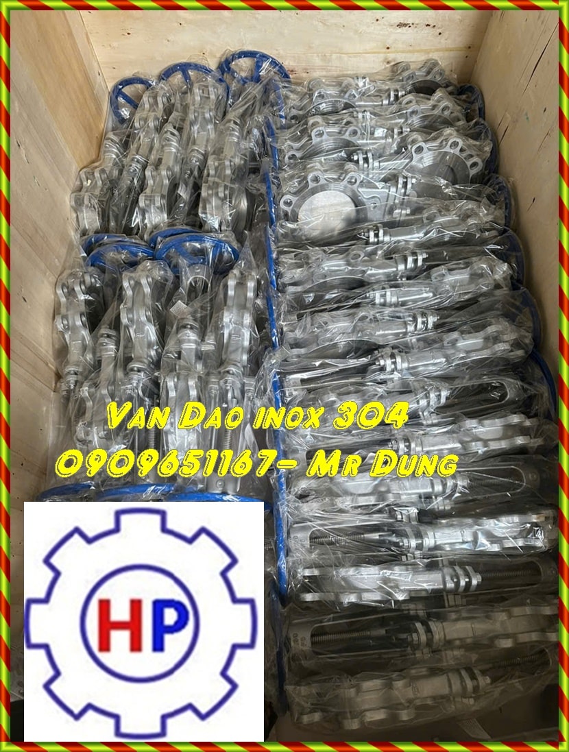 Bảng báo giá van dao inox 304 Bảng báo giá van dao inox 304