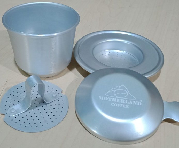 phin pha cà phê cao cấp màu trắng bạc phin pha cà phê cao cấp màu trắng bạc