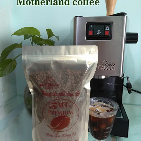 CAFE HẠT ESPRESSO MOTHERLAND GÓI 1KG