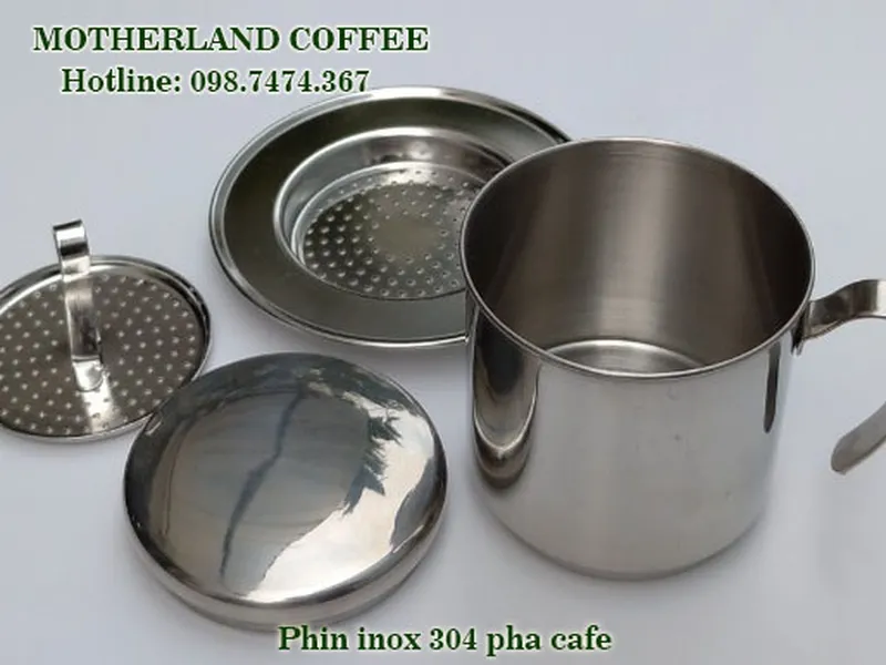 CUNG CẤP PHIN PHA CAFE INOX 304 - MOTHERLAND COFFEE