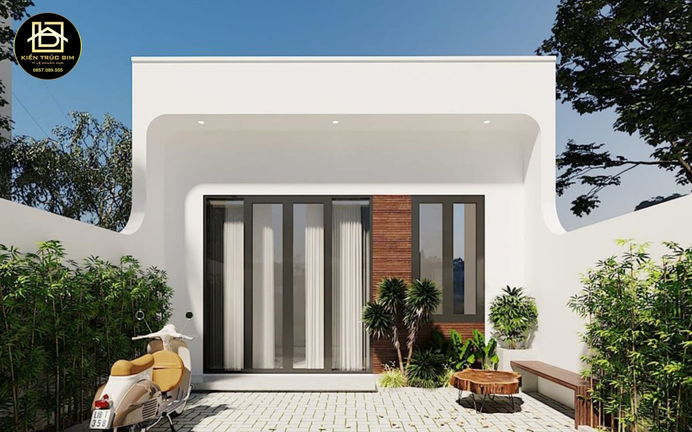 Nhà mái bằng là lựa chọn phù hợp cho những ai yêu thích sự đơn giản, tinh tế