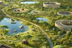 Thiết kế cảnh quan khu Safari (Sở thú tương lai): Cách mạng hóa trải nghiệm động vật hoang dã