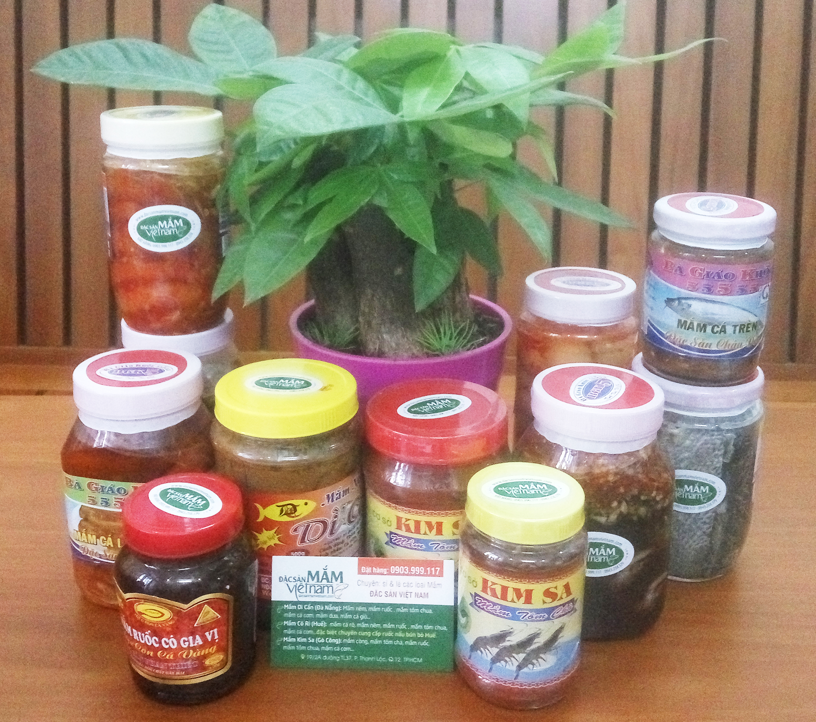 Đặc sản mắm Việt Nam