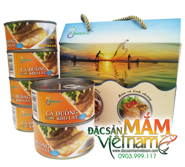 Cá duồng kho lạt đóng hộp đặc sản An Giang
