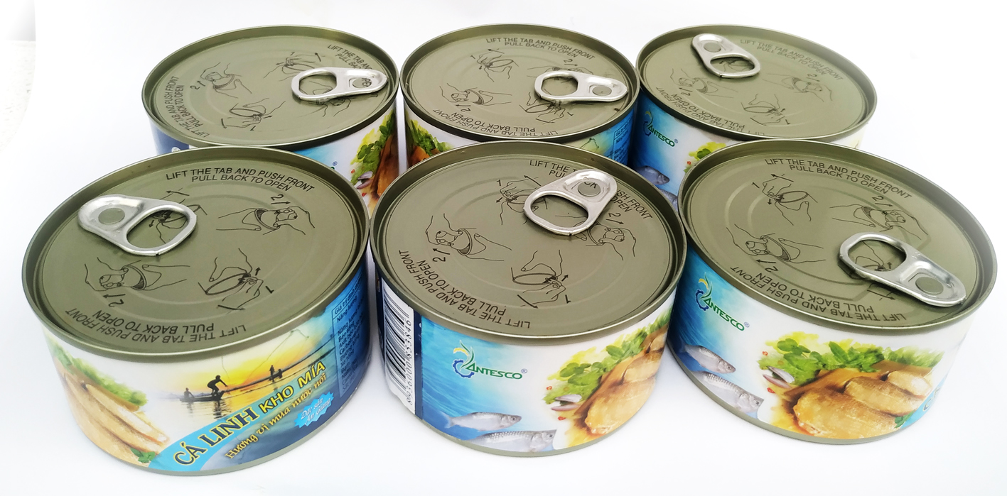 Cá linh kho mía - 6hộp/thùng