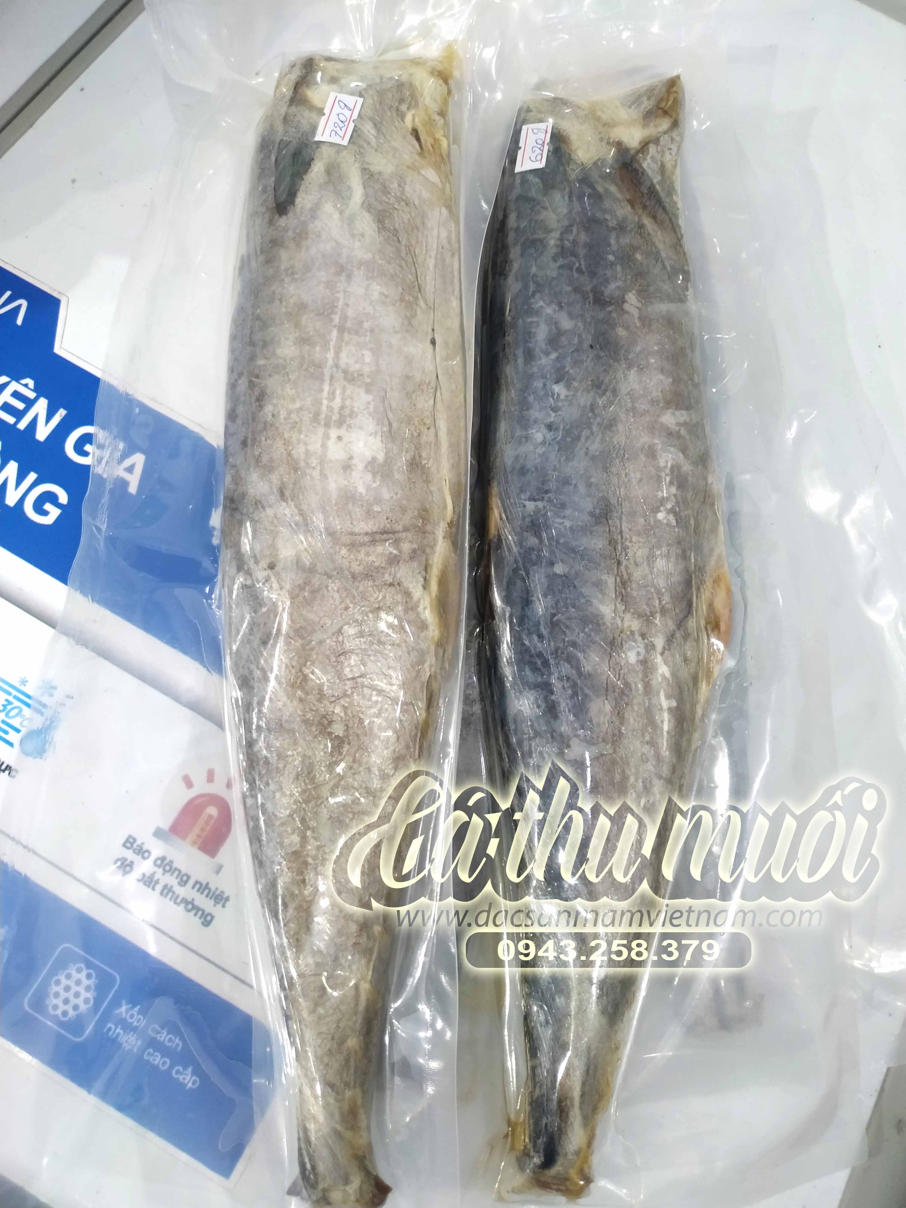 Cá thu muối dùi Châu Đốc