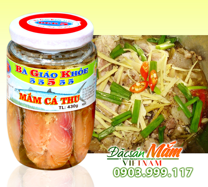 Đặc sản mắm Việt Nam