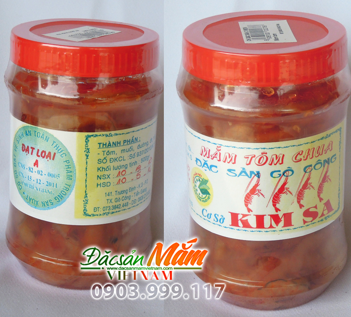Đặc sản mắm Việt Nam