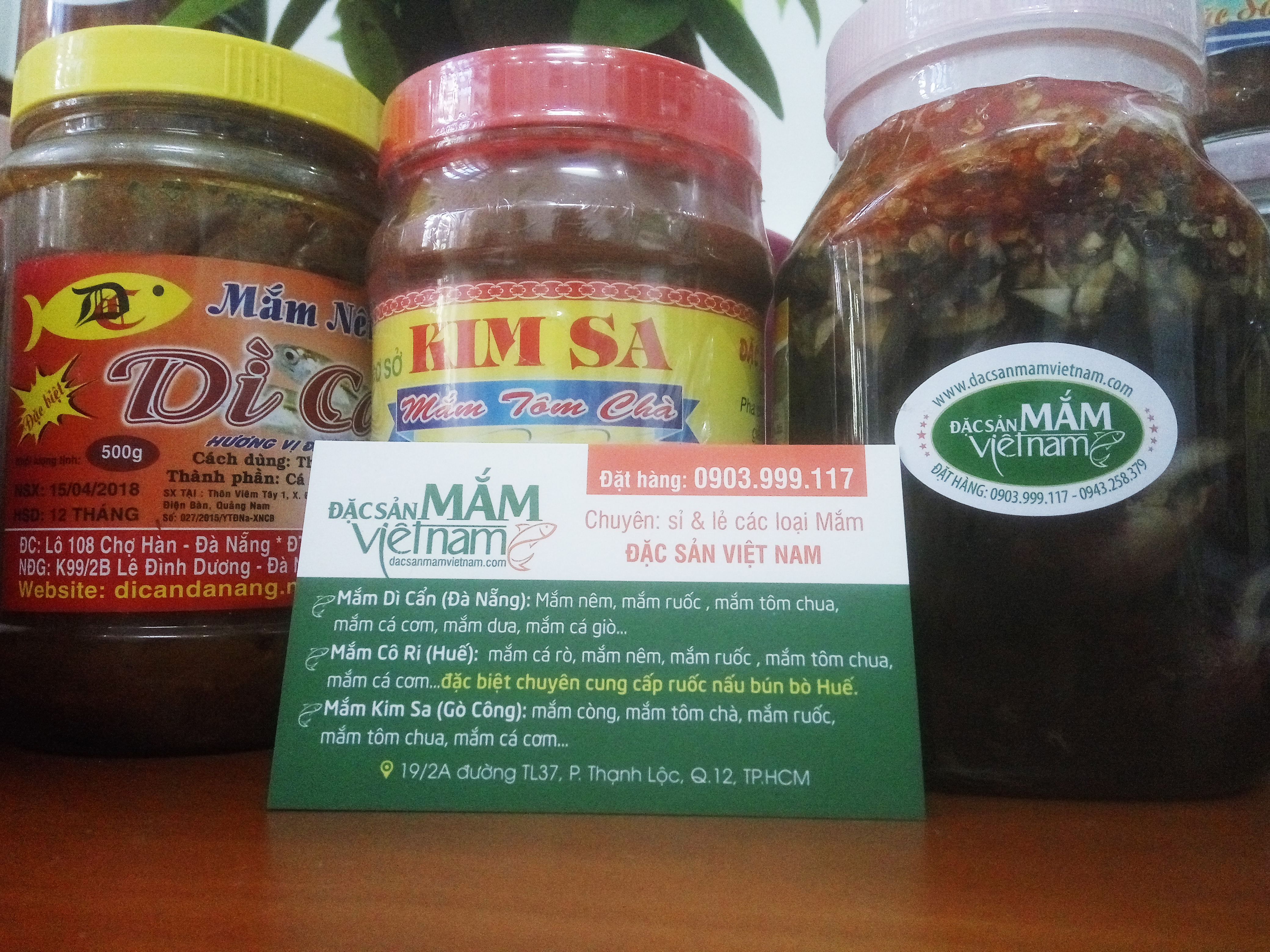 Đặc sản mắm Việt Nam