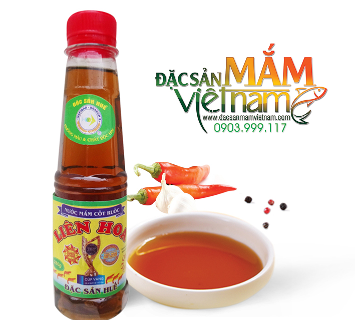 Đặc sản nước mắm cốt ruốc Huế