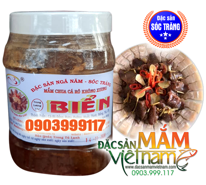 Đại lý mắm cá rô không xương tại TPHCM