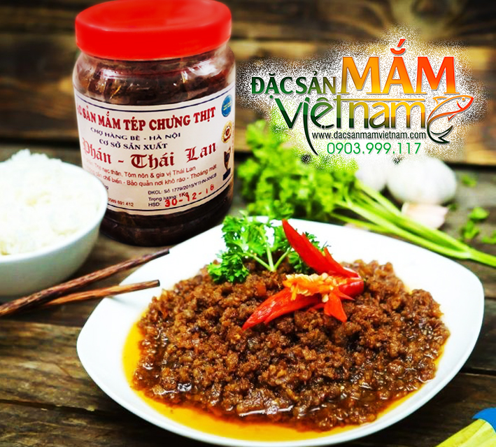 Địa chỉ mua mắm tép chưng thịt tại Sài Gòn