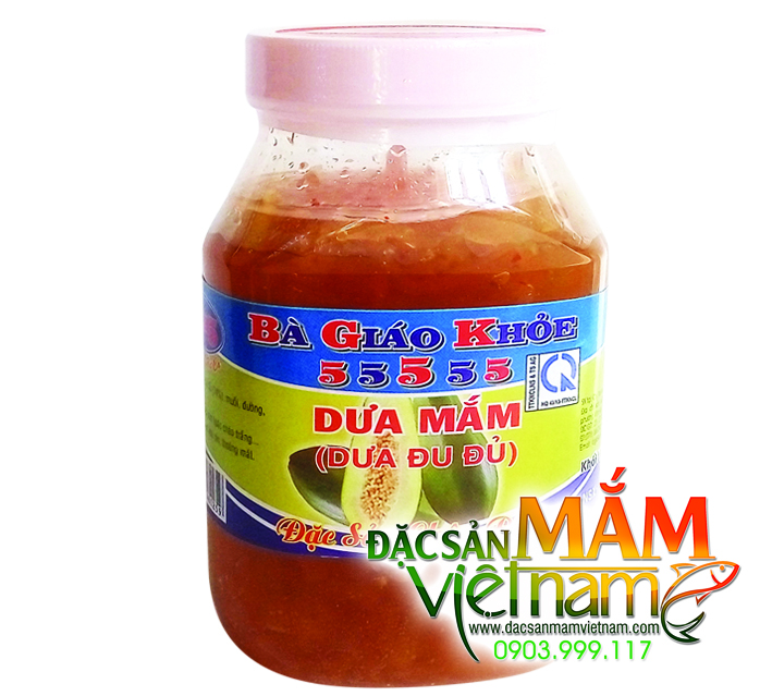 Dưa mắm Bà Giáo Khỏe