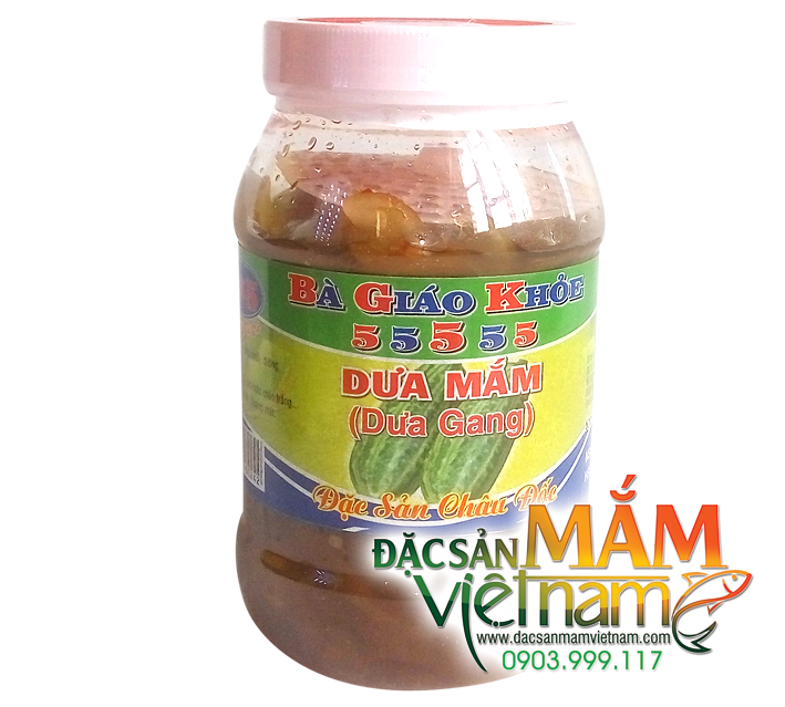 Dưa mắm dưa gang Bà Giáo Khỏe