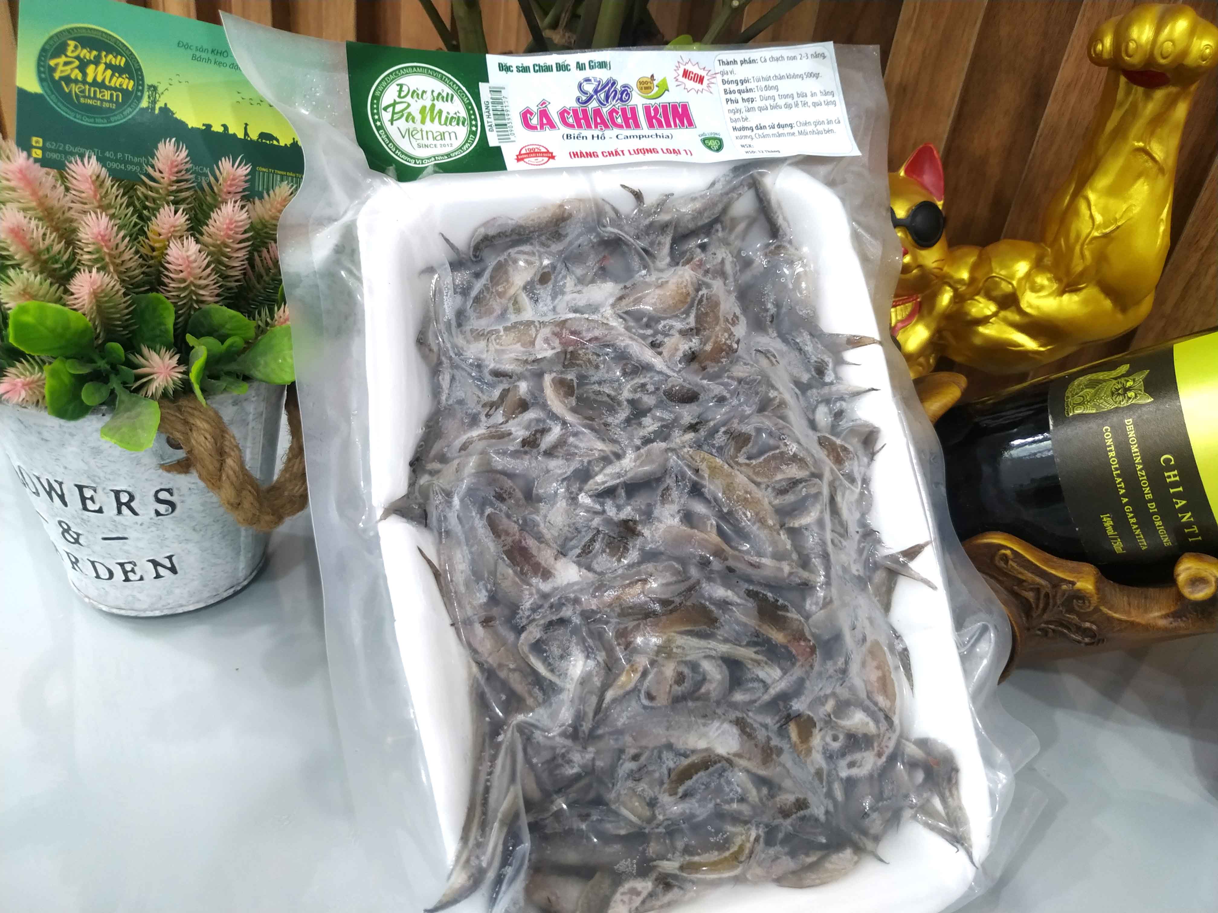 Khô cá chạch kim - Túi 500gr