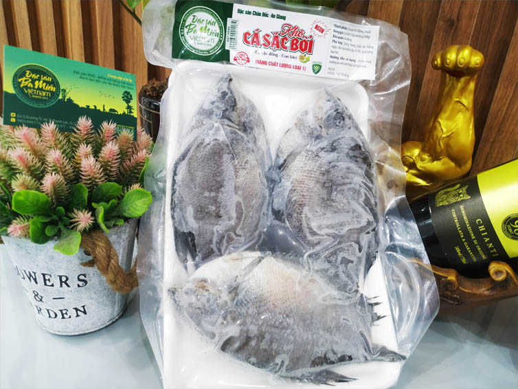 Khô cá sặc bổi An Giang - loại còn đầu