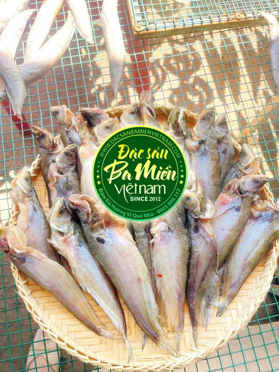 Khô cá trèn một nắng Campuchia ngon