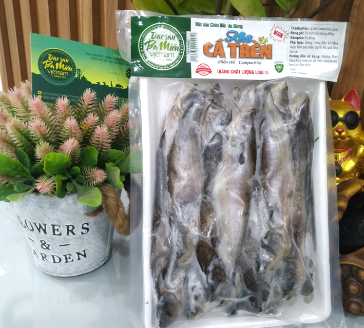 Khô cá trèn một nắng Campuchiaa